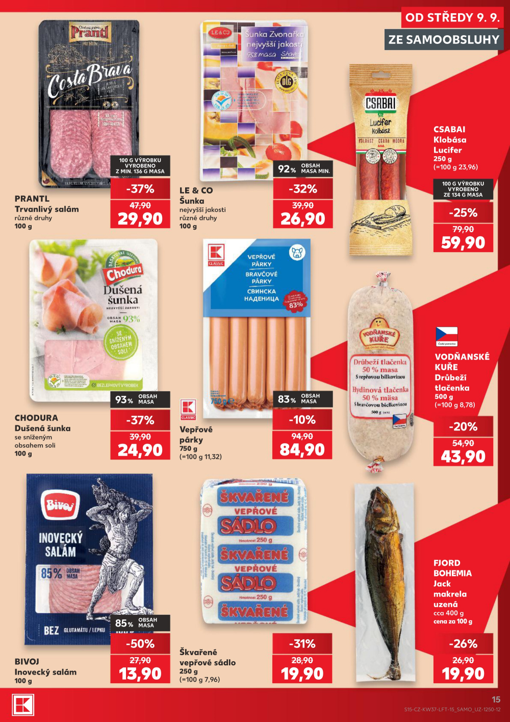 Leták Kaufland leták Praha 8 - Libeň - strana 15