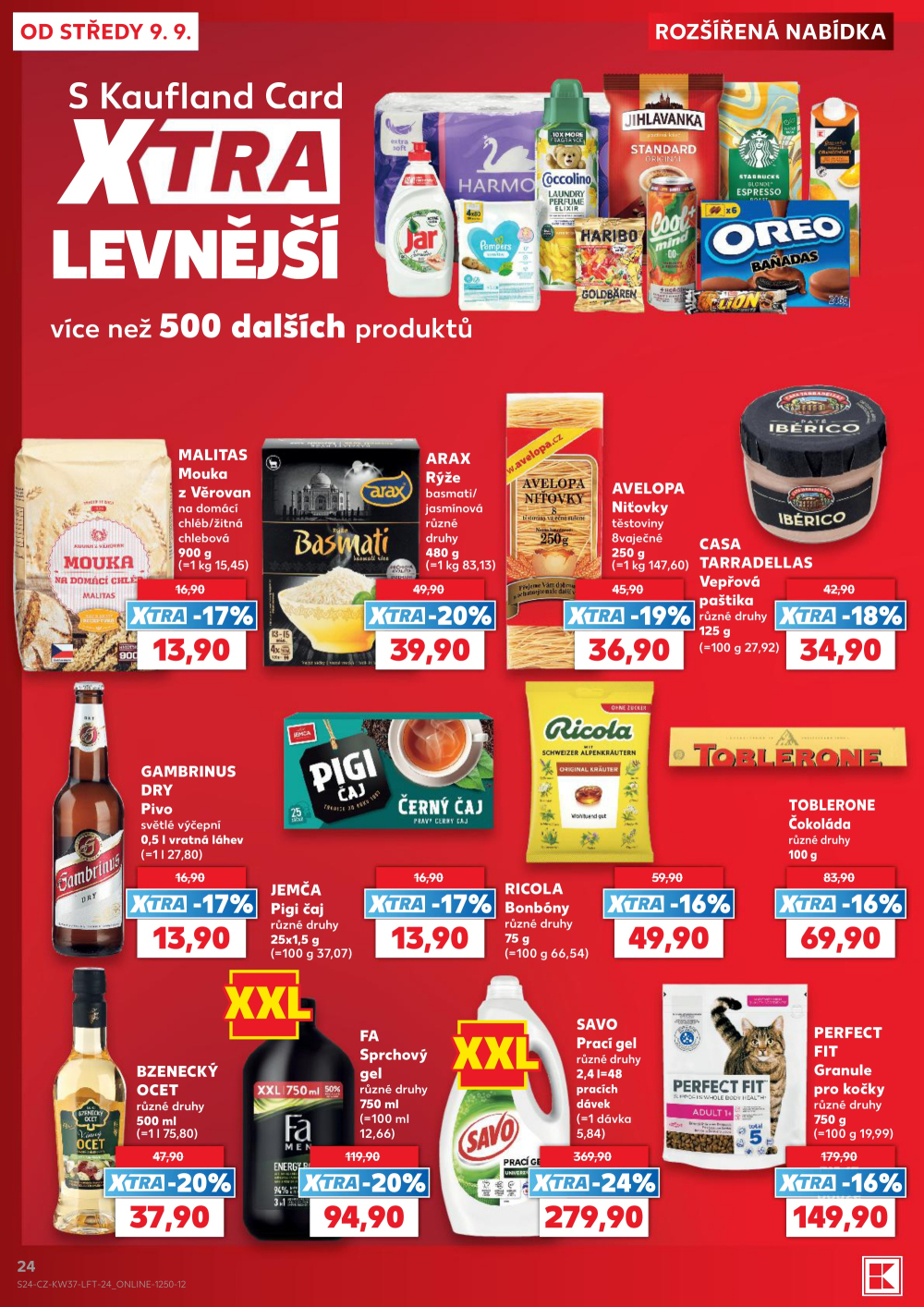 Leták Kaufland leták Praha 8 - Libeň - strana 24