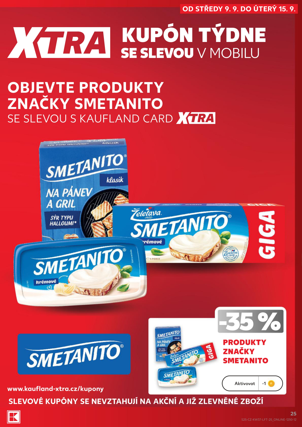Leták Kaufland leták Praha 8 - Libeň - strana 25