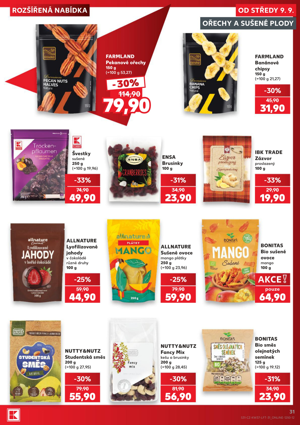 Leták Kaufland leták Praha 8 - Libeň - strana 31