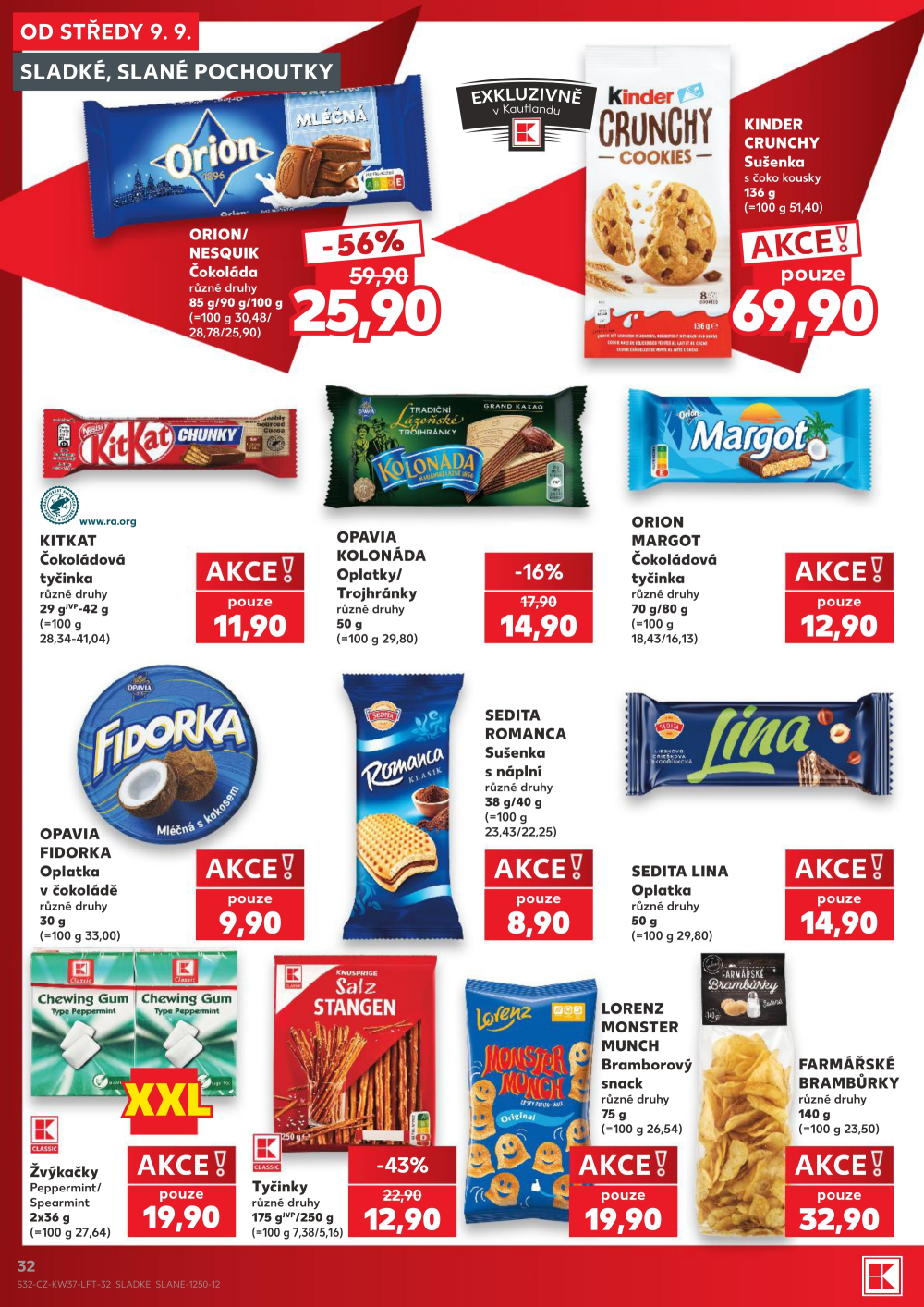 Leták Kaufland leták Praha 8 - Libeň - strana 32