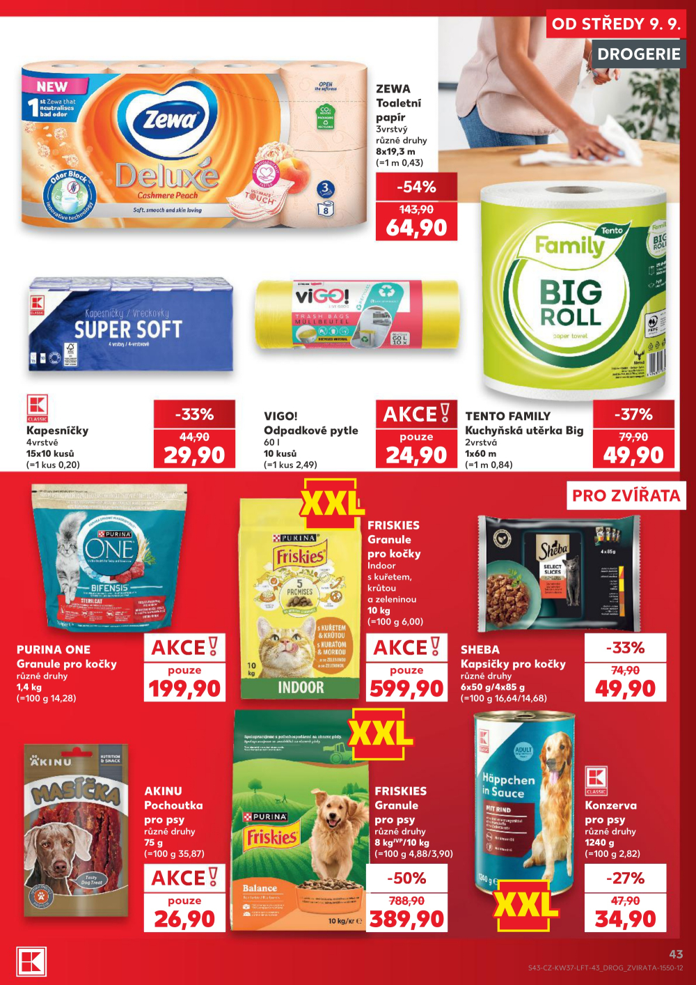 Leták Kaufland leták Praha 8 - Libeň - strana 43