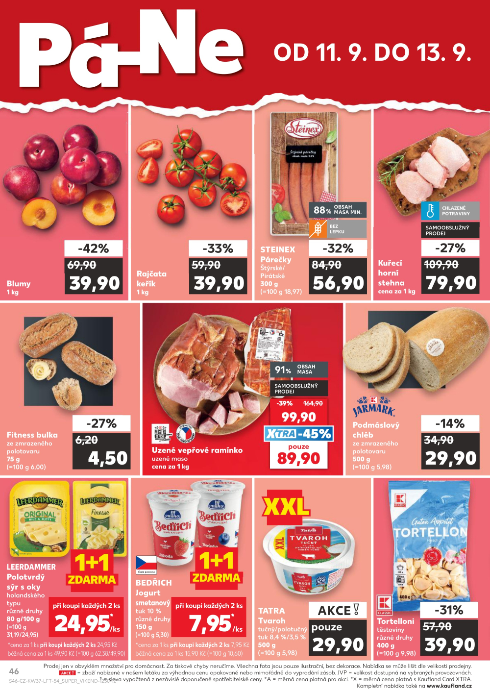 Leták Kaufland leták Praha 8 - Libeň - strana 46