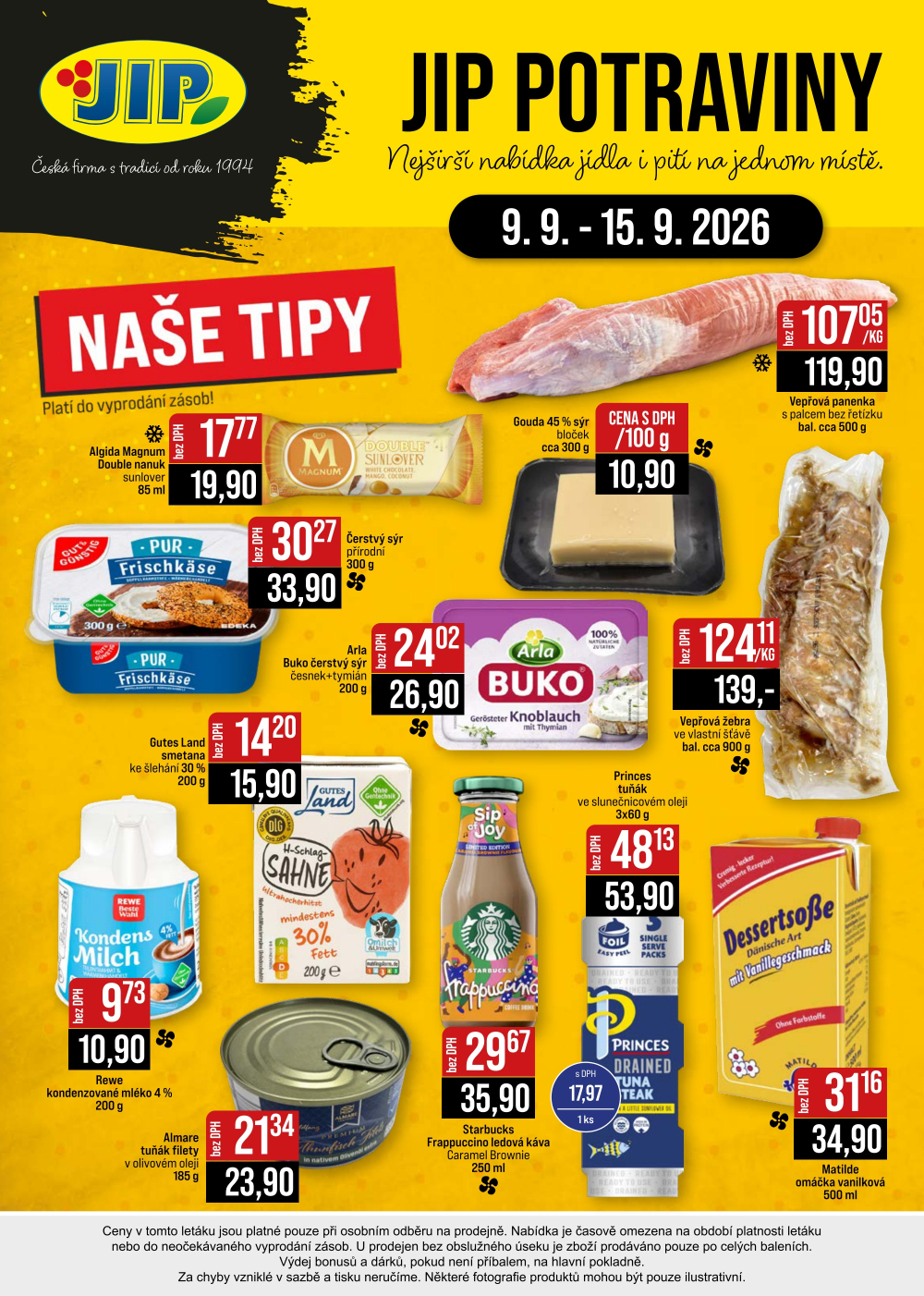 Leták JIP leták CC Cash & Carry - České Budějovice, Most, Náchod, Svoboda nad Úpou, Sušice - strana 24