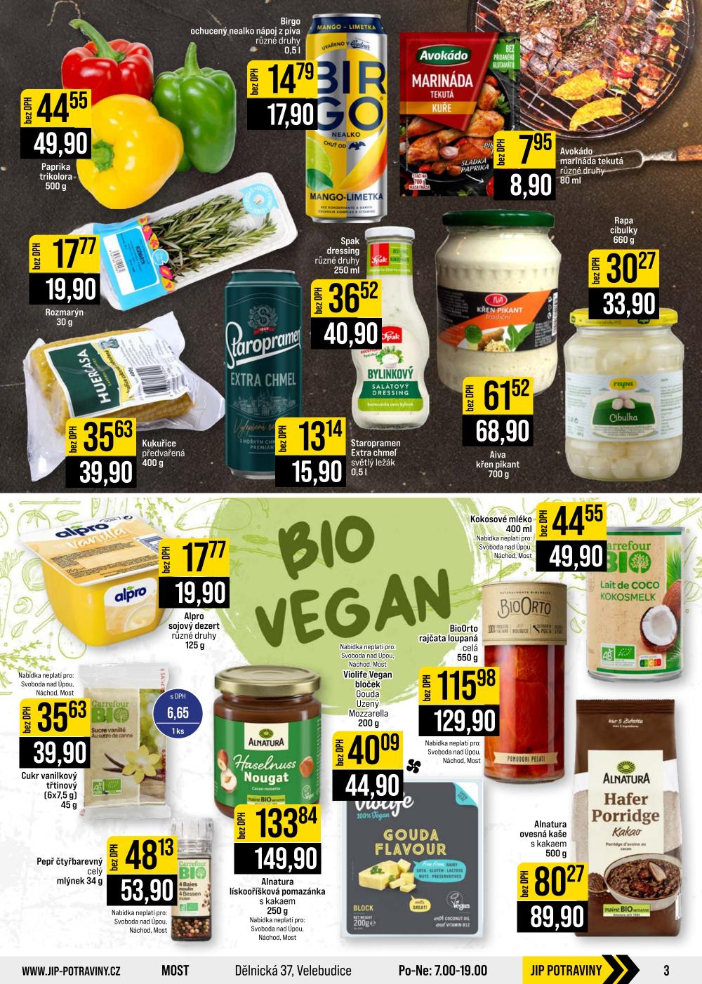 Leták JIP leták CC Cash & Carry - České Budějovice, Most, Náchod, Svoboda nad Úpou, Sušice - strana 3