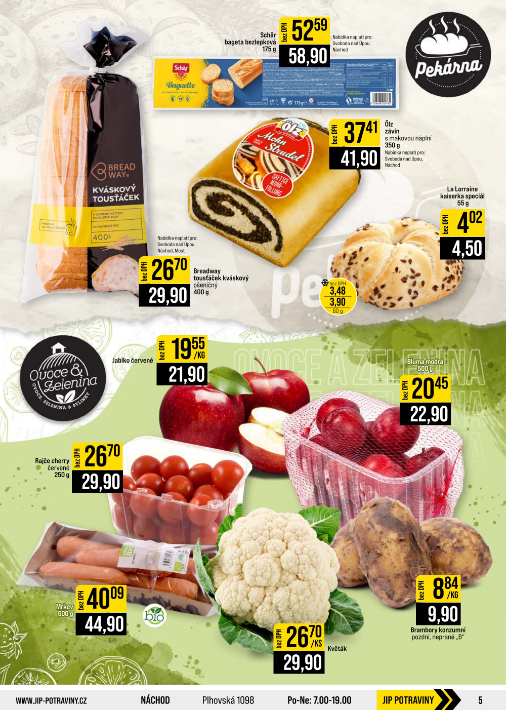 Leták JIP leták CC Cash & Carry - České Budějovice, Most, Náchod, Svoboda nad Úpou, Sušice - strana 5
