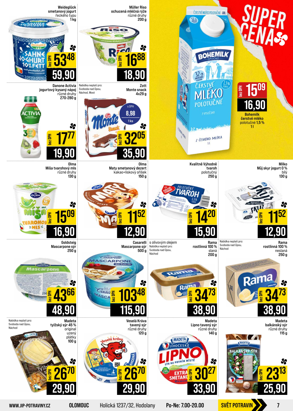 Leták JIP leták CC Cash & Carry - České Budějovice, Most, Náchod, Svoboda nad Úpou, Sušice - strana 7