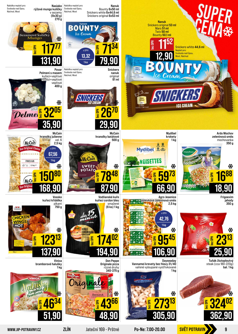Leták JIP leták CC Cash & Carry - České Budějovice, Most, Náchod, Svoboda nad Úpou, Sušice - strana 9