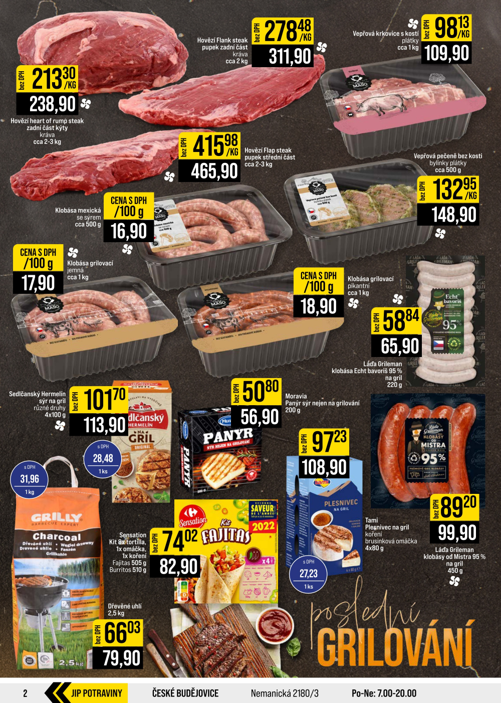 Leták JIP leták CC Cash & Carry - Brno, Ostrava, Praha, Polička, Olomouc, Karlovy Vary, Zlín, Jilemnice, Pardubice - strana 2