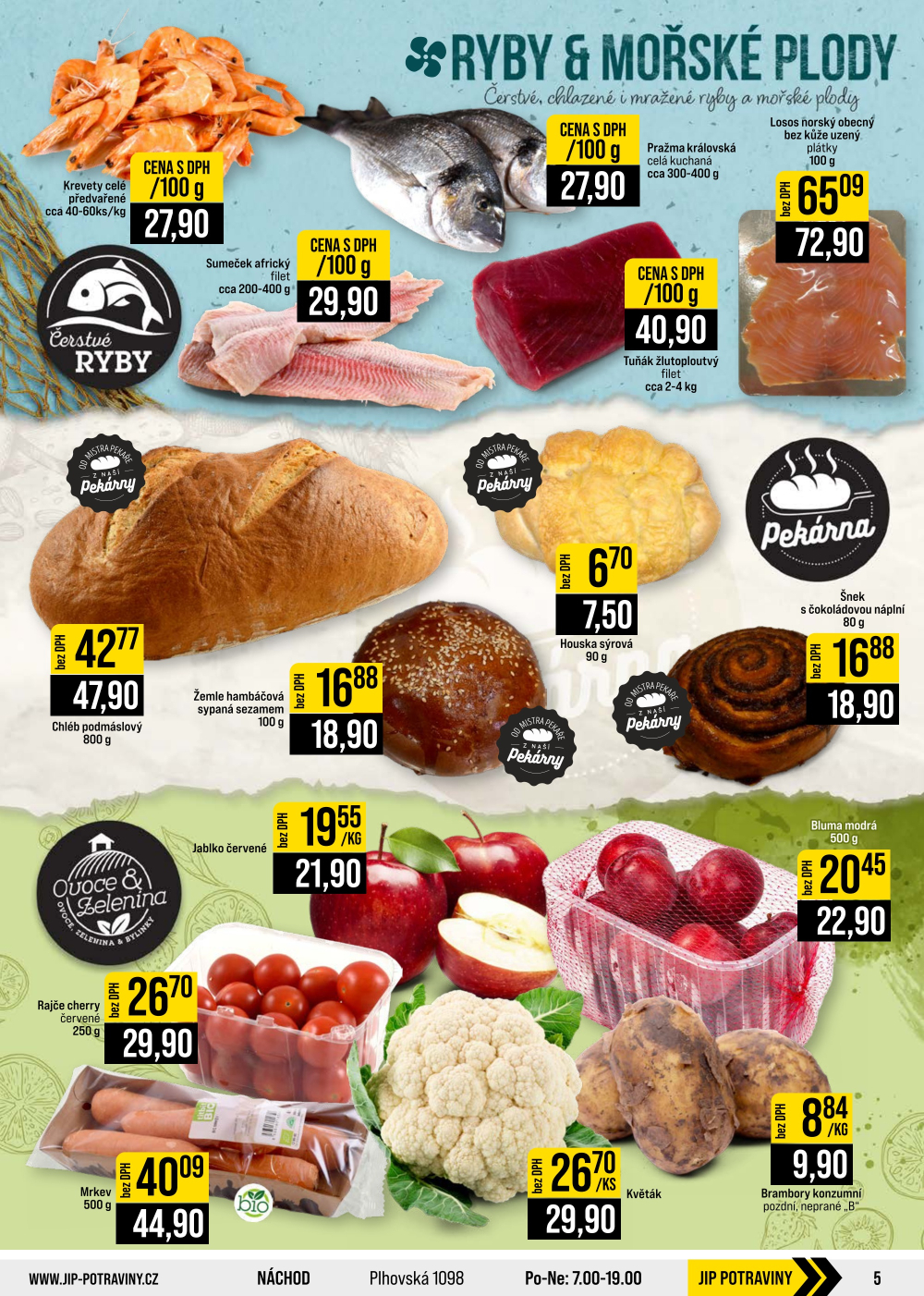 Leták JIP leták CC Cash & Carry - Brno, Ostrava, Praha, Polička, Olomouc, Karlovy Vary, Zlín, Jilemnice, Pardubice - strana 5