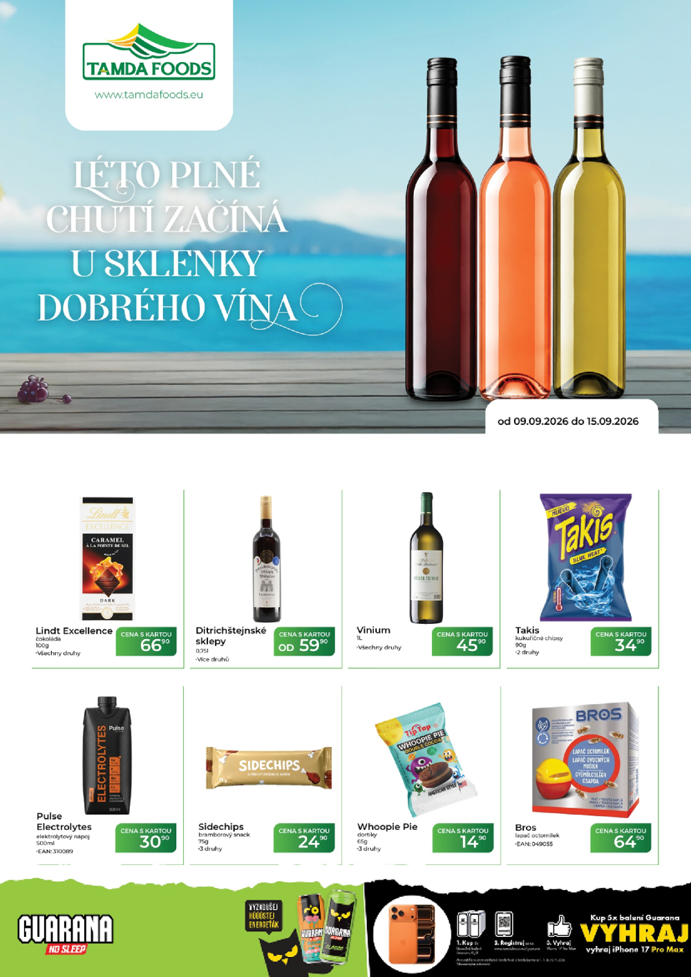 Leták TAMDA FOODS leták - strana 1