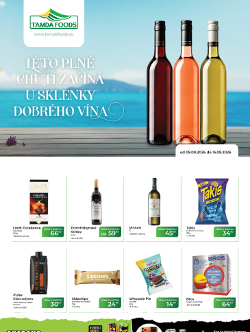 TAMDA FOODS leták