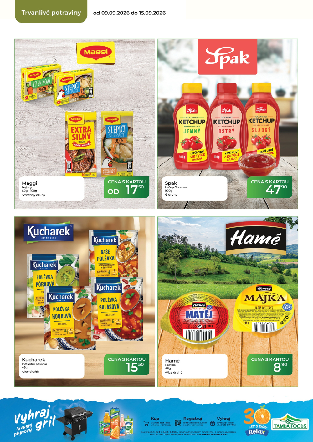 Leták TAMDA FOODS leták - strana 40