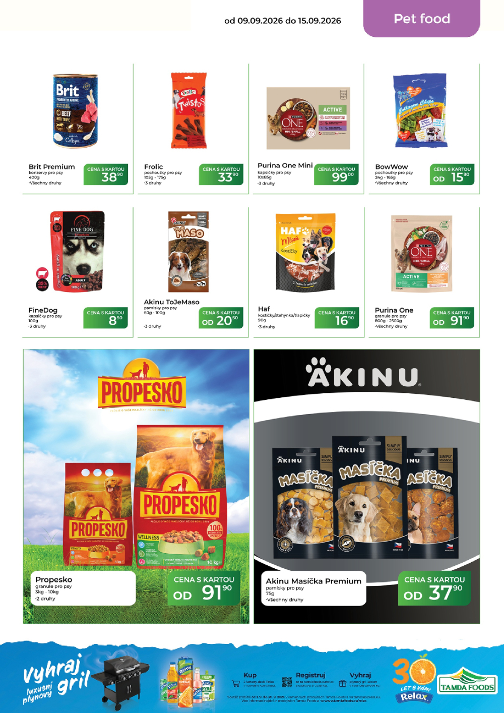 Leták TAMDA FOODS leták - strana 47
