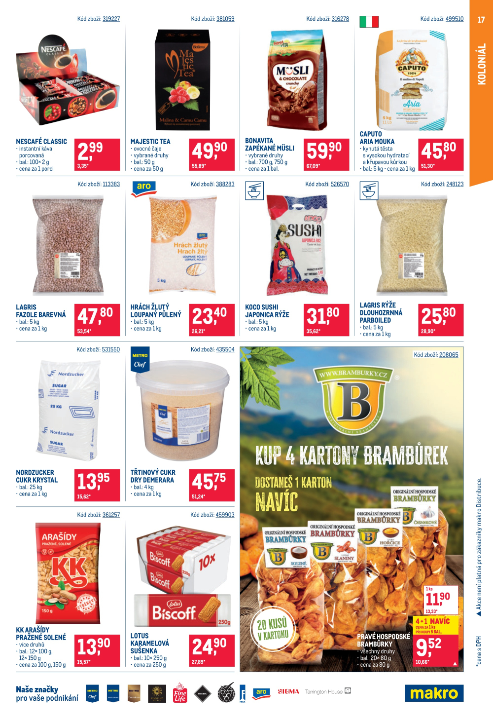 Leták Makro leták - Gastronomie - strana 17