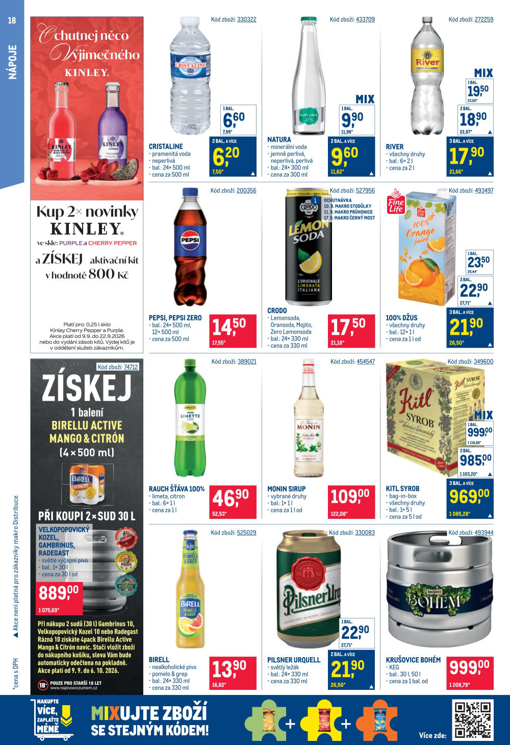 Leták Makro leták - Gastronomie - strana 18