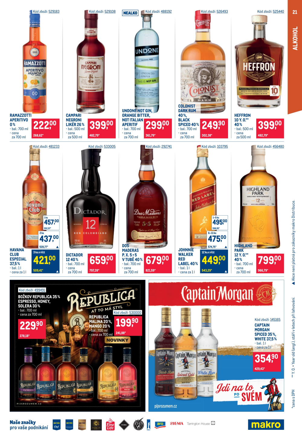 Leták Makro leták - Gastronomie - strana 21