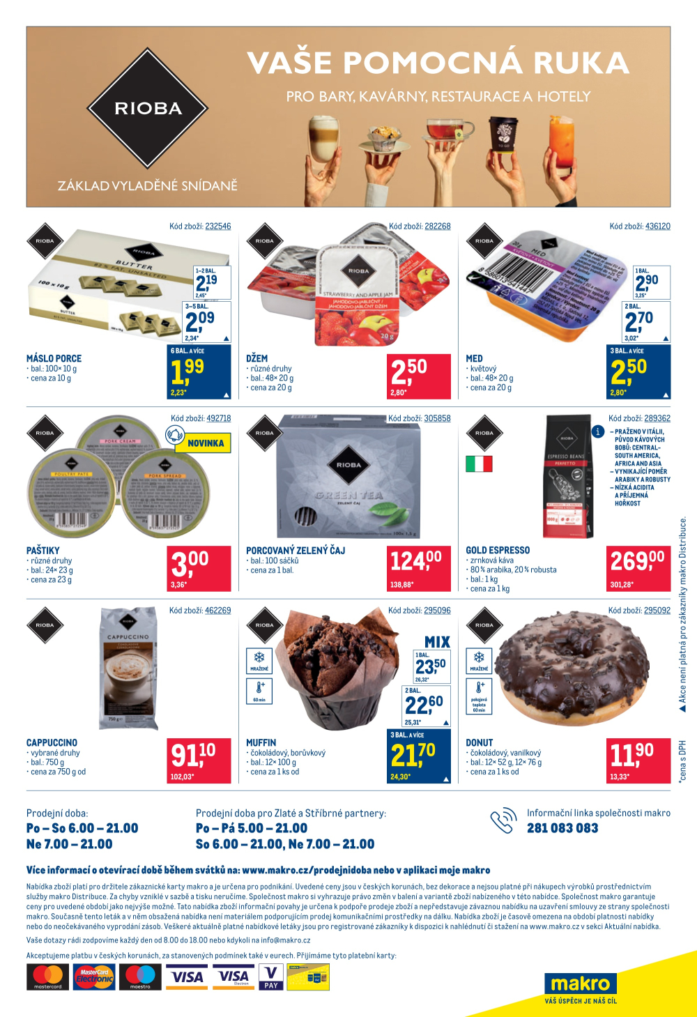 Leták Makro leták - Gastronomie - strana 24