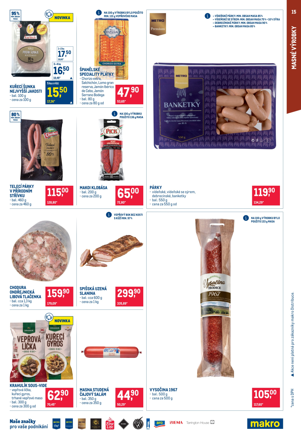 Leták Makro leták - Potraviny - strana 15