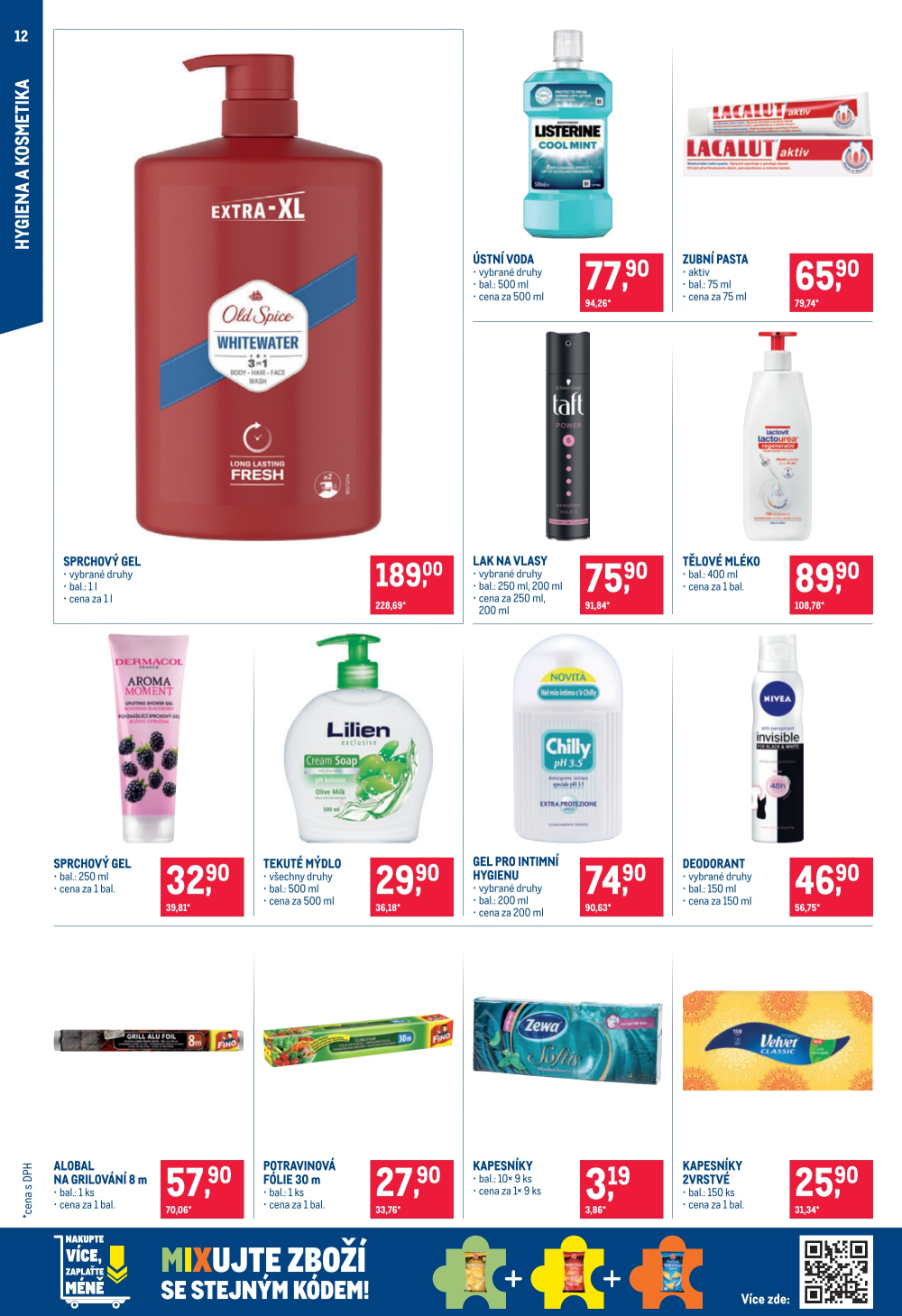 Leták Makro leták - Spotřební zboží, úklid, kosmetika - strana 12