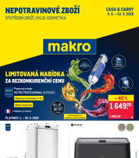 Akční leták Makro  - Spotřební zboží, úklid, kosmetika