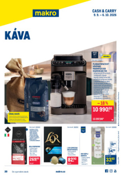 Makro leták - Káva