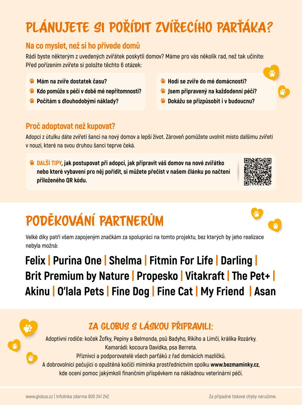 Leták Globus leták - Adoptujte kamaráda! - strana 18