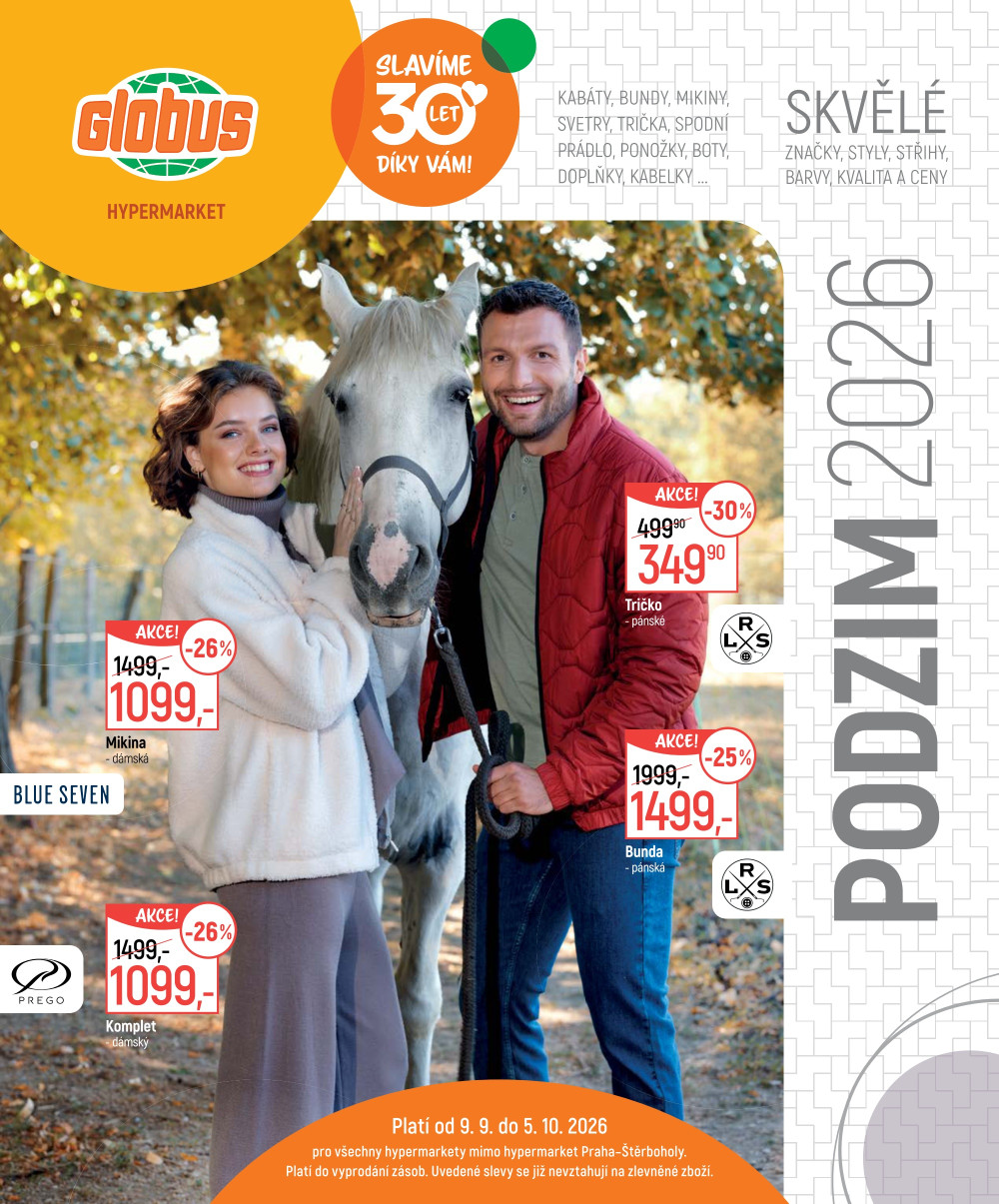 Leták Globus leták - Podzim - strana 1