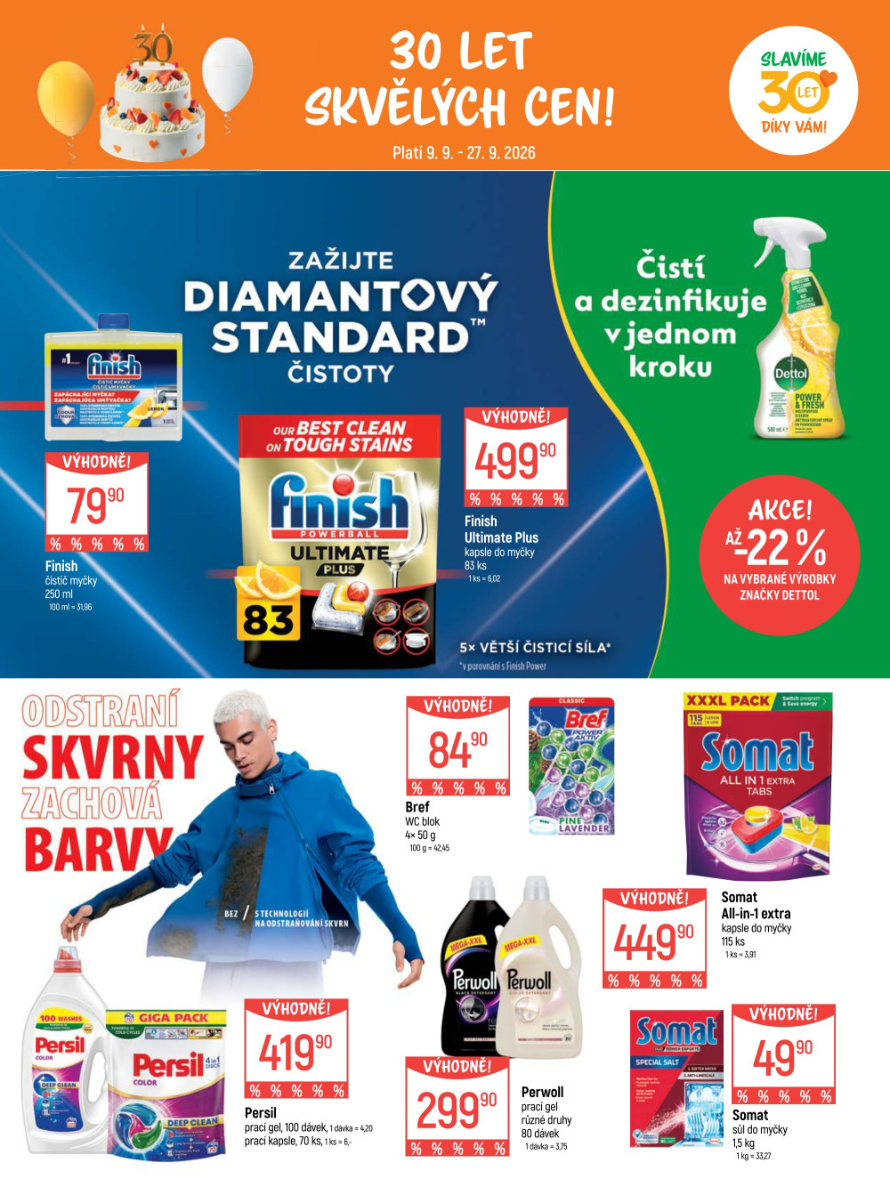 Leták Globus leták Praha - Černý Most - 30 let skvělých cen! - strana 23