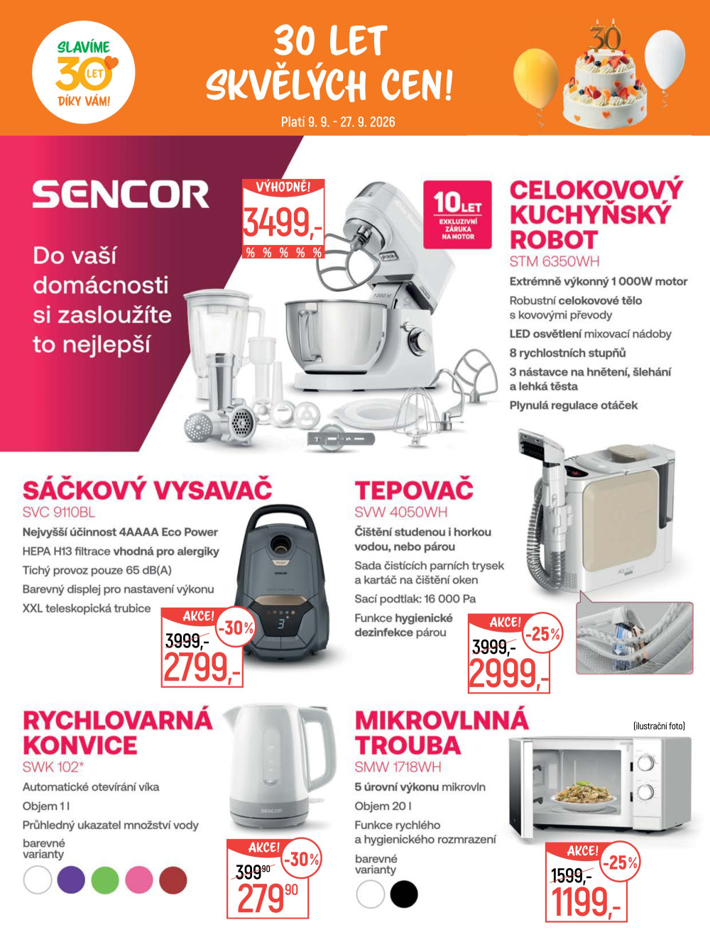 Leták Globus leták Praha - Černý Most - 30 let skvělých cen! - strana 26