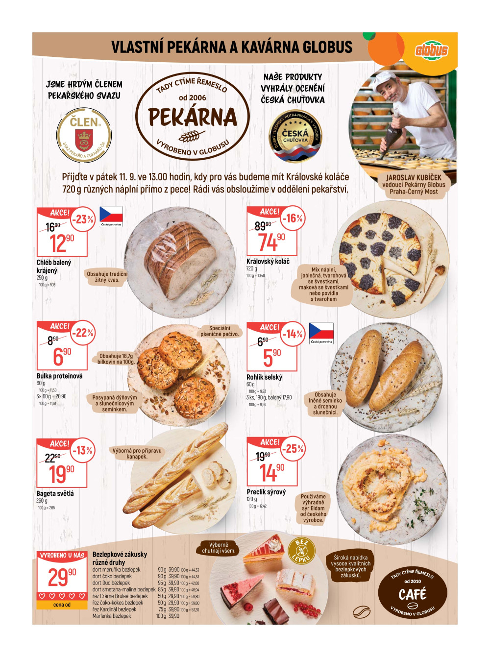 Leták Globus leták Praha - Černý Most - strana 6