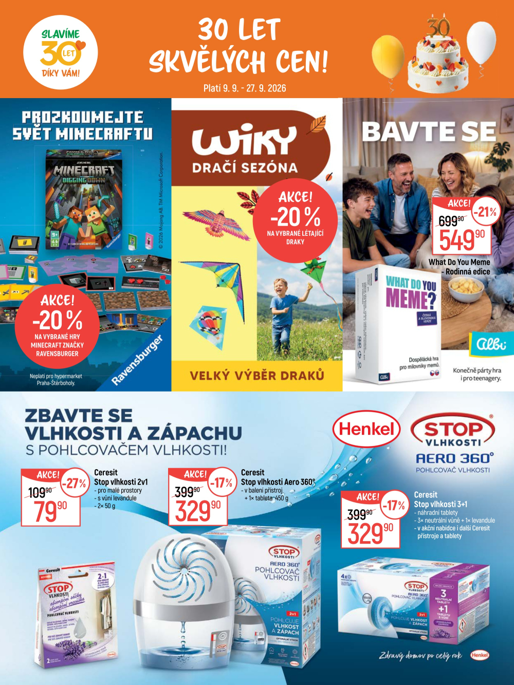 Leták Globus leták Praha - Čakovice - 30 let skvělých cen! - strana 28