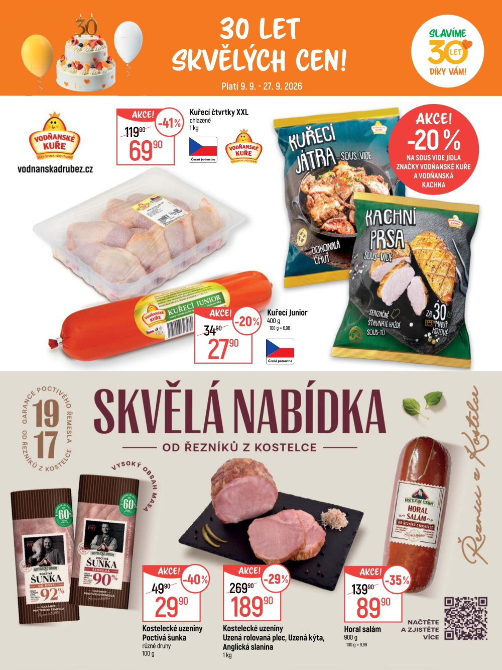 Leták Globus leták Praha - Čakovice - 30 let skvělých cen! - strana 6