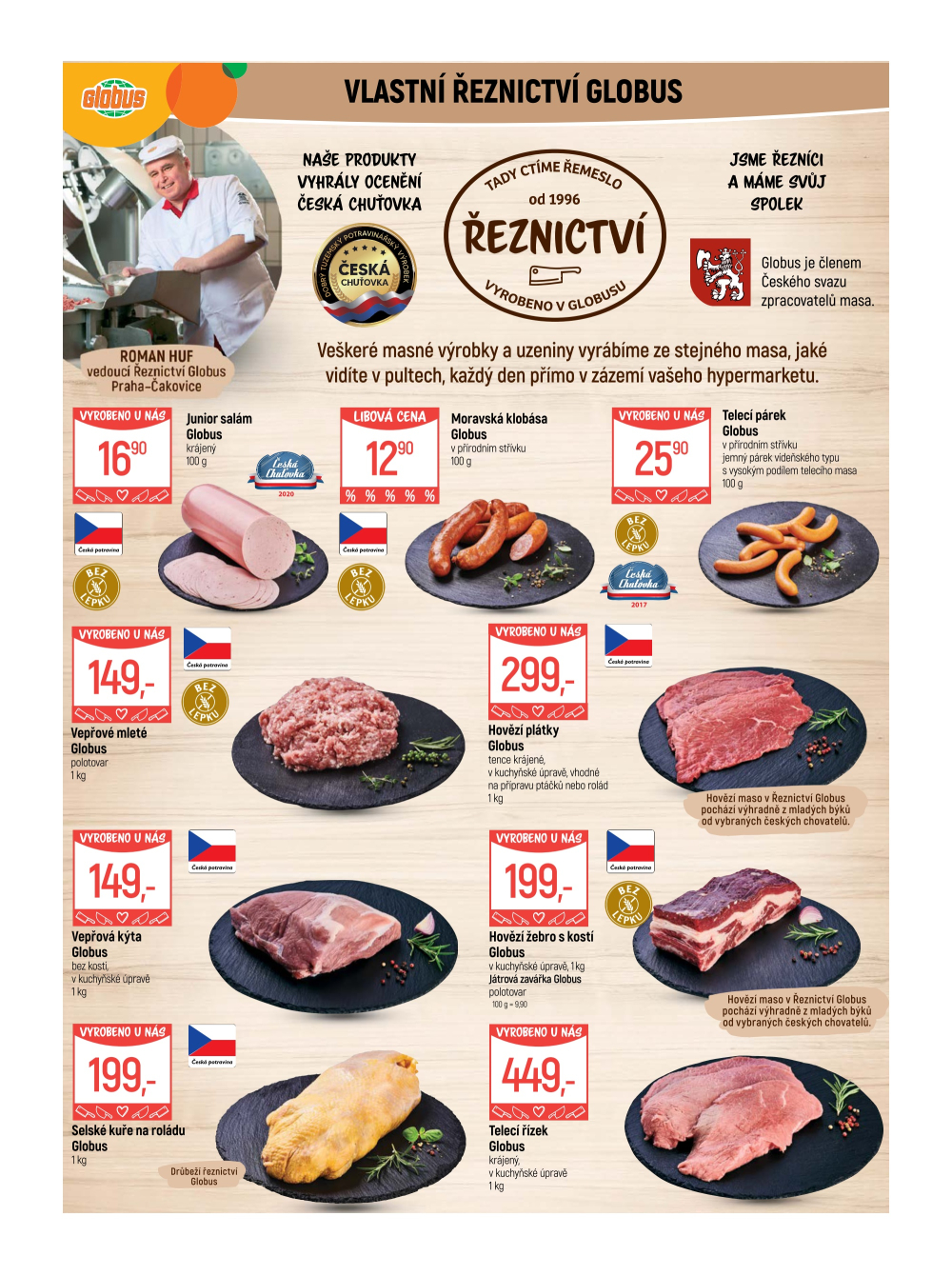 Leták Globus leták Praha - Čakovice - strana 5