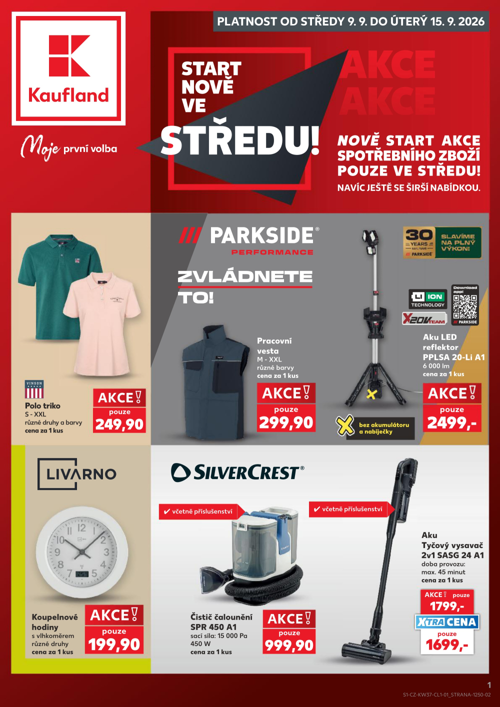 Leták Kaufland leták - Spotřební zboží - strana 1