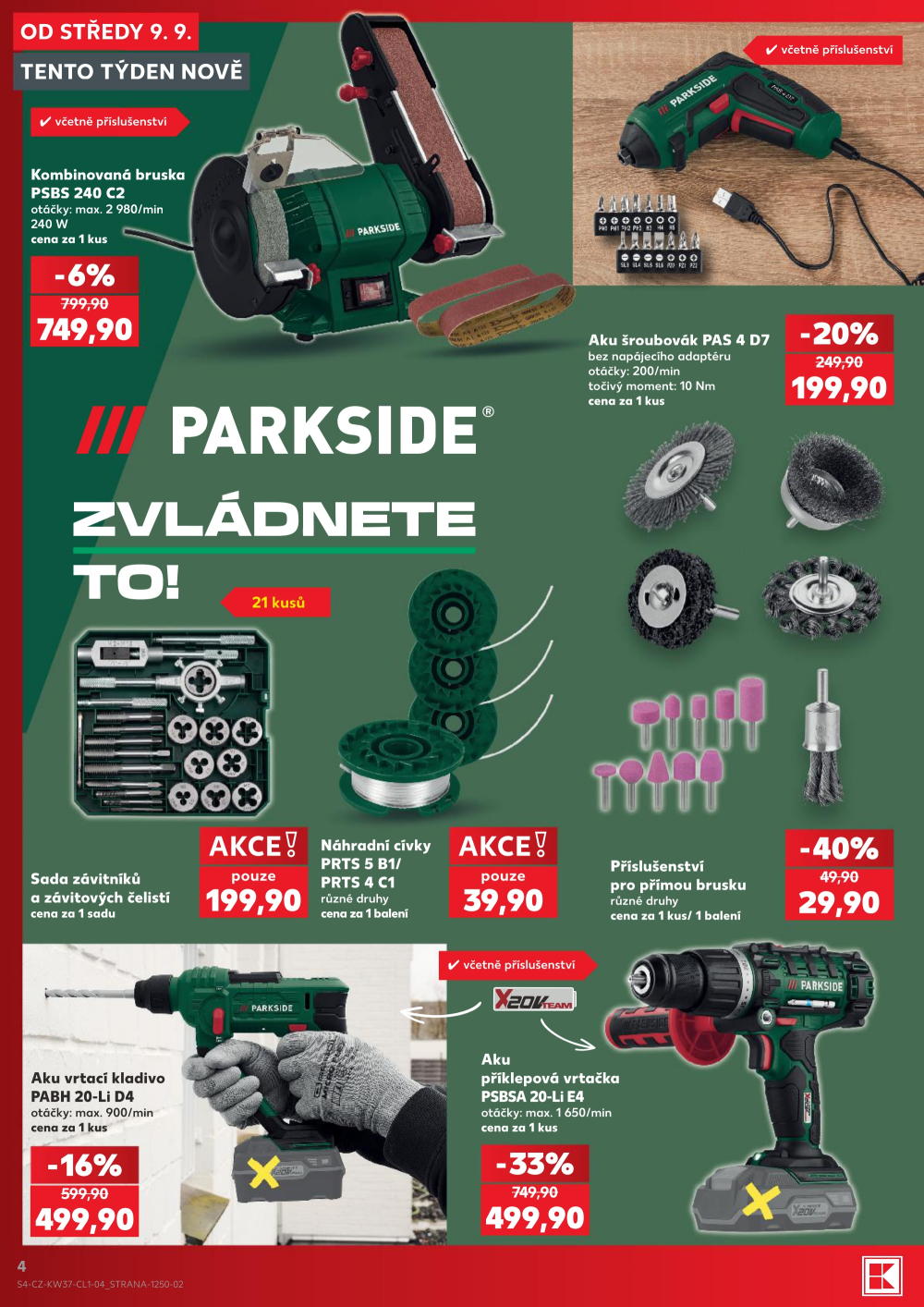 Leták Kaufland leták - Spotřební zboží - strana 4