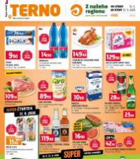 Akční leták Terno  - Tábor, Strakonice, Blatná