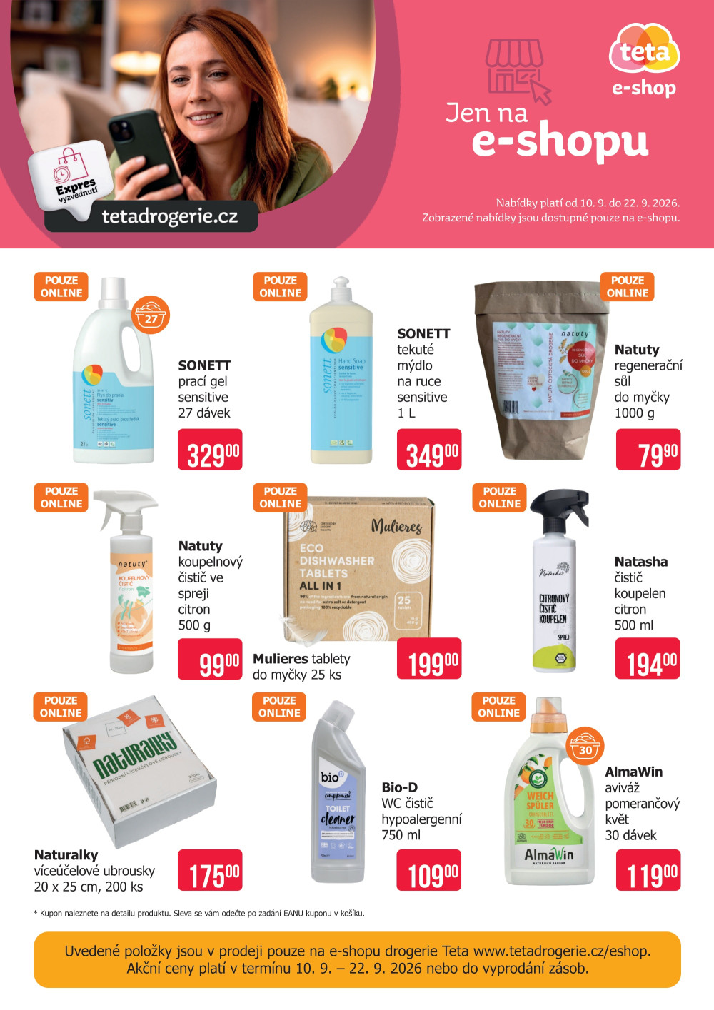 Leták Teta drogerie - Speciální nabídka e-shop - strana 2