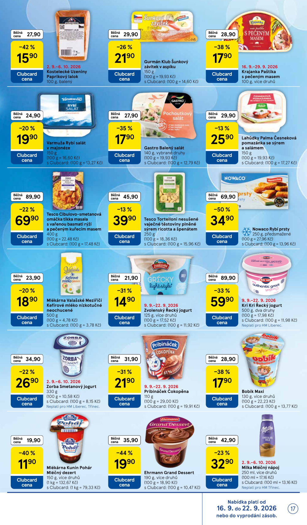 Leták Tesco hypermarket leták - strana 17