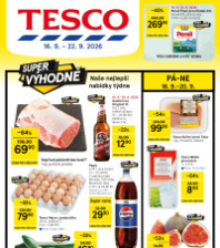 Akční leták Tesco hypermarket 