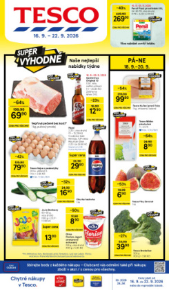 Tesco hypermarket leták