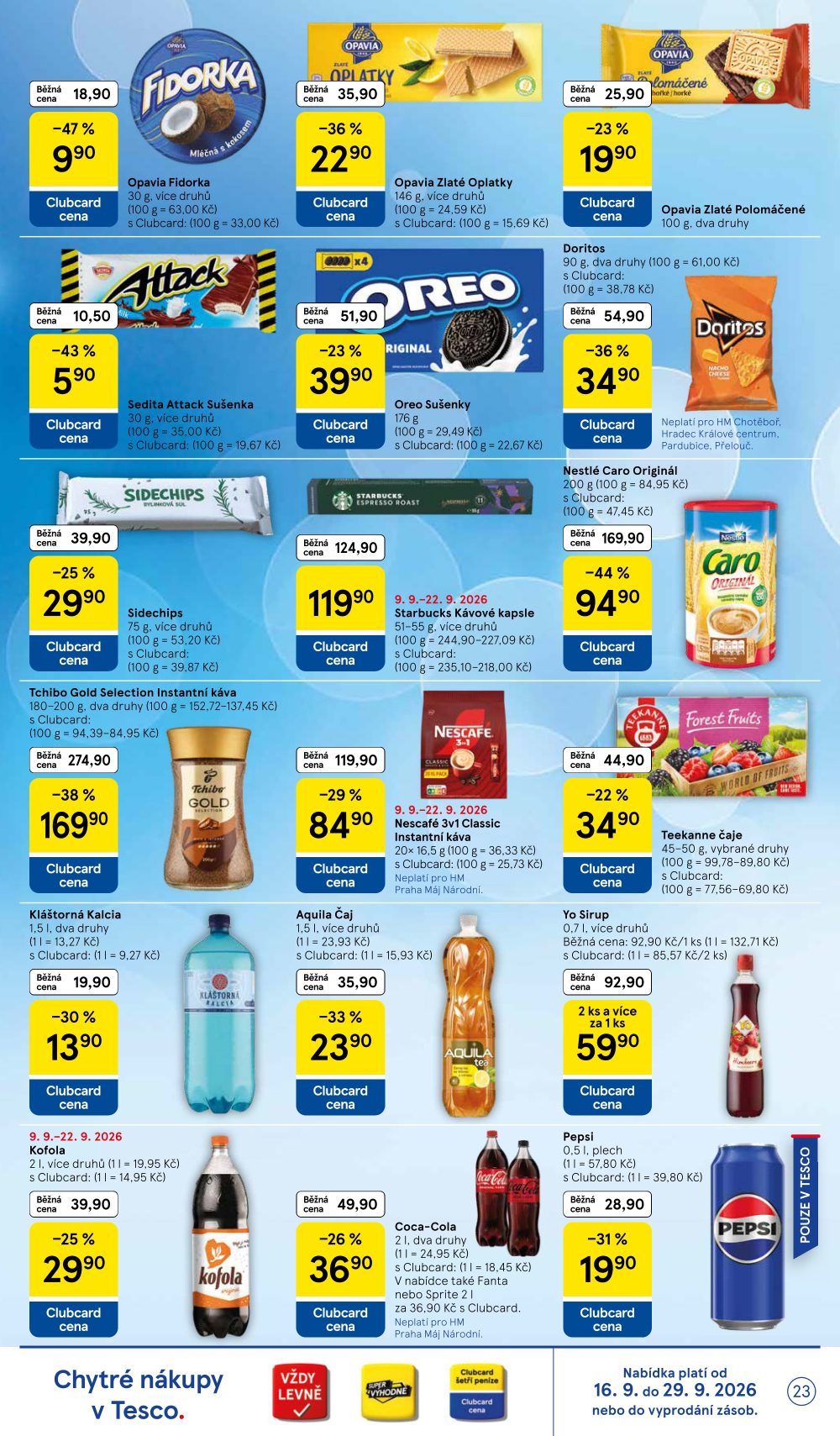 Leták Tesco hypermarket leták - strana 23
