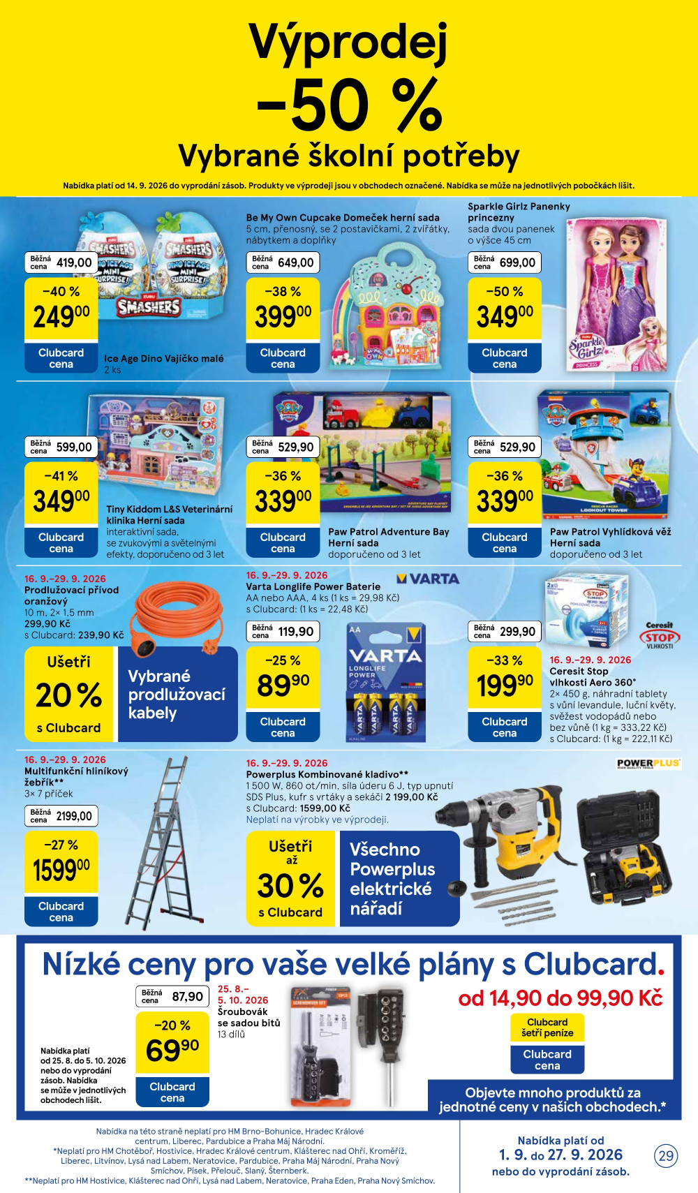 Leták Tesco hypermarket leták - strana 29