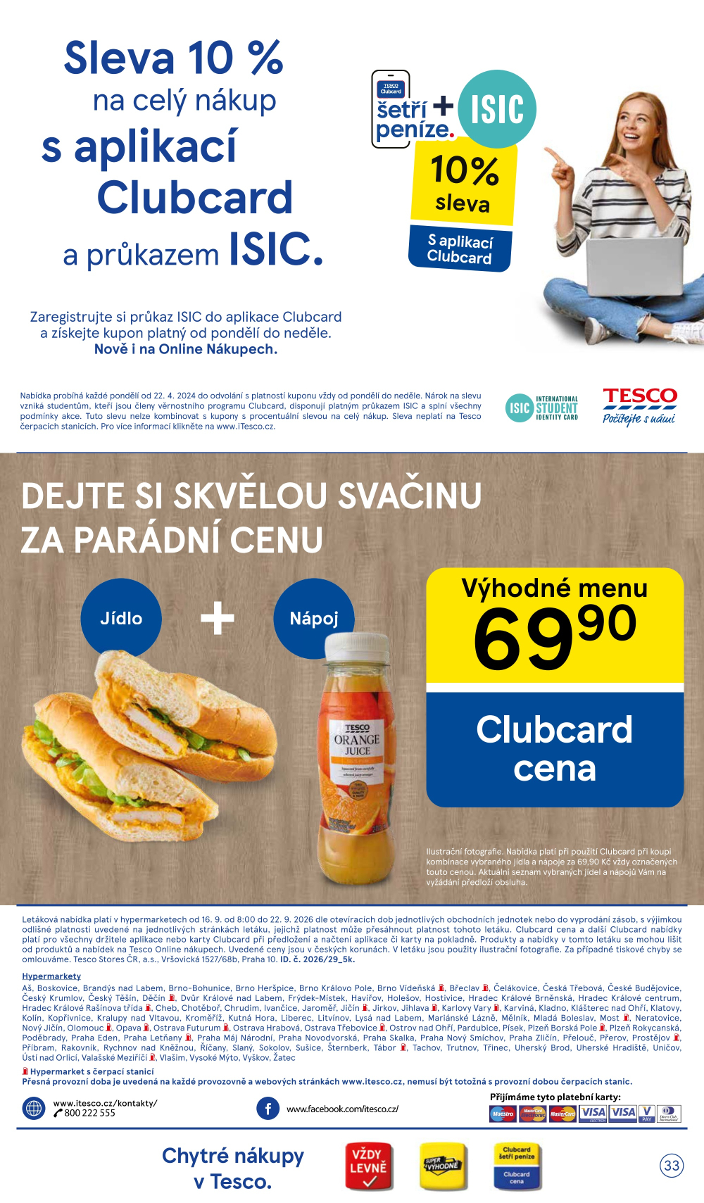 Leták Tesco hypermarket leták - strana 33