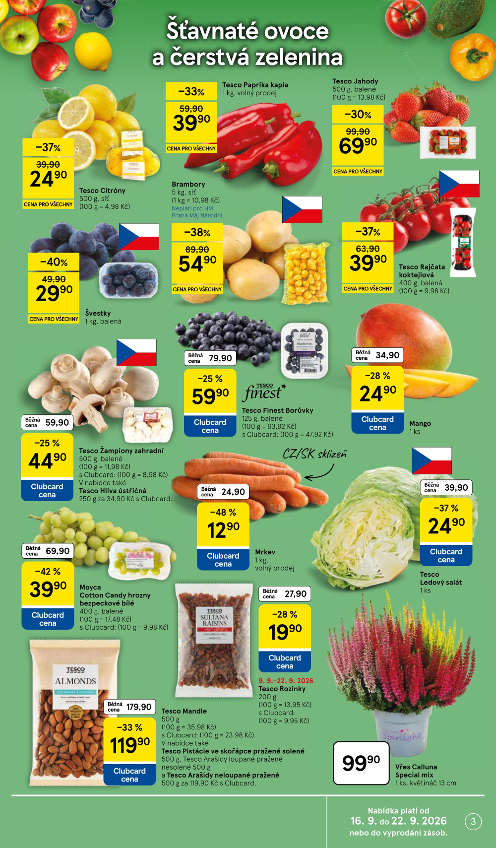 Leták Tesco hypermarket leták - strana 3