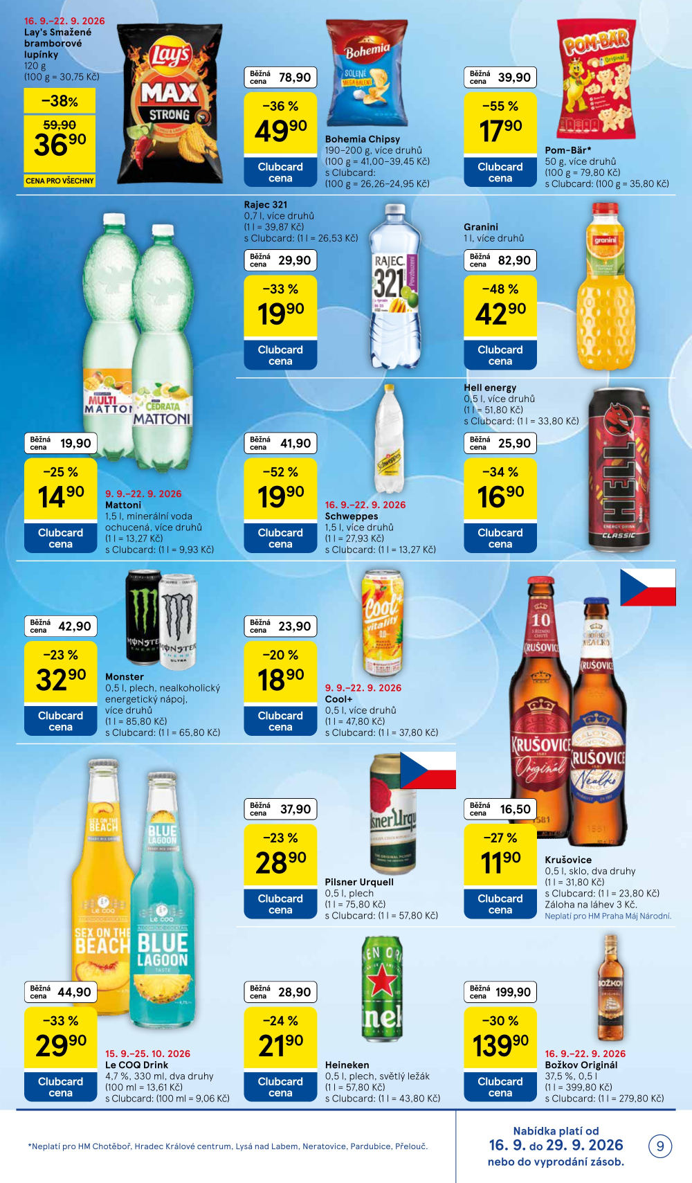 Leták Tesco hypermarket leták - strana 9