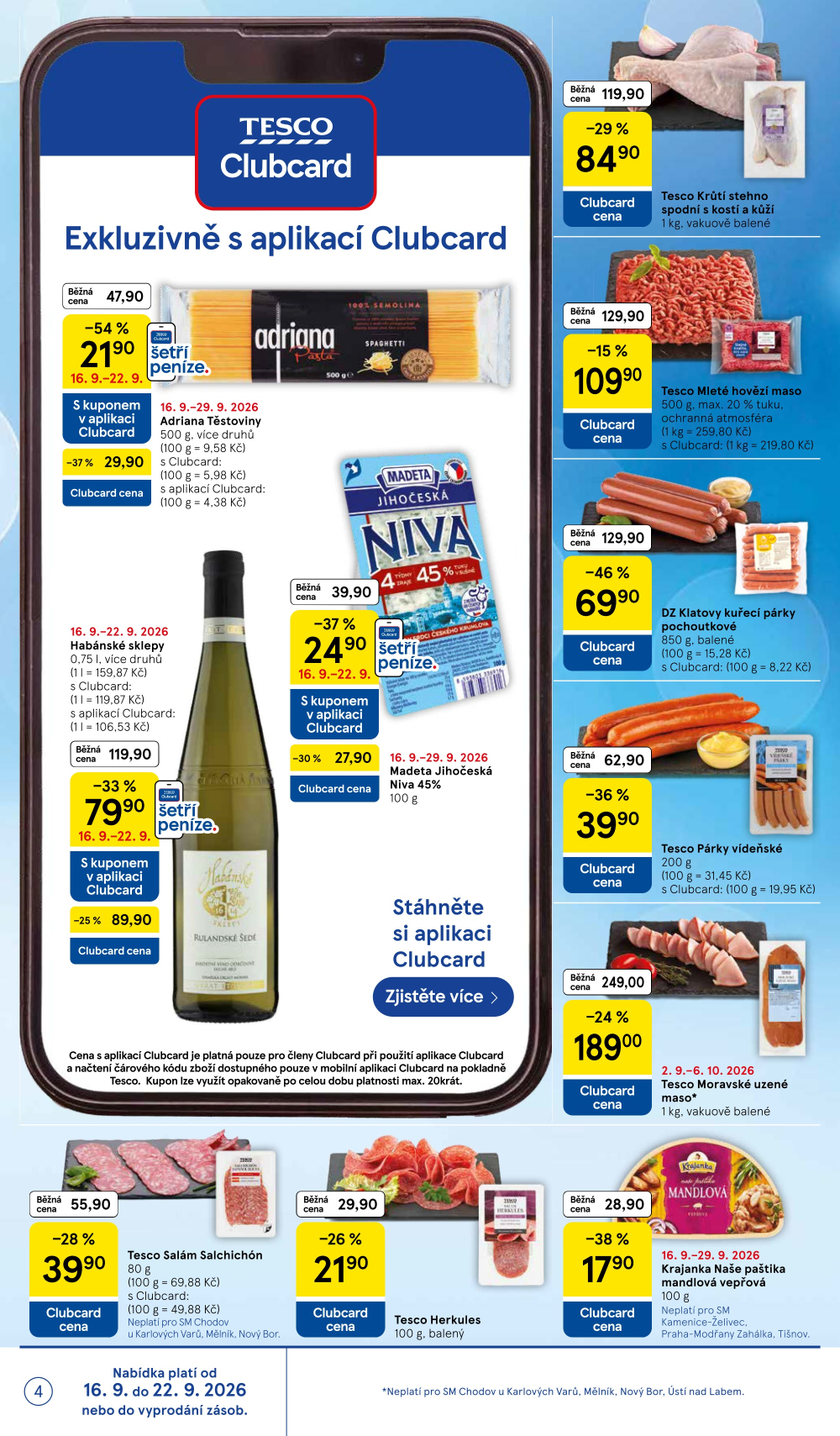 Leták Tesco supermarket leták - strana 4