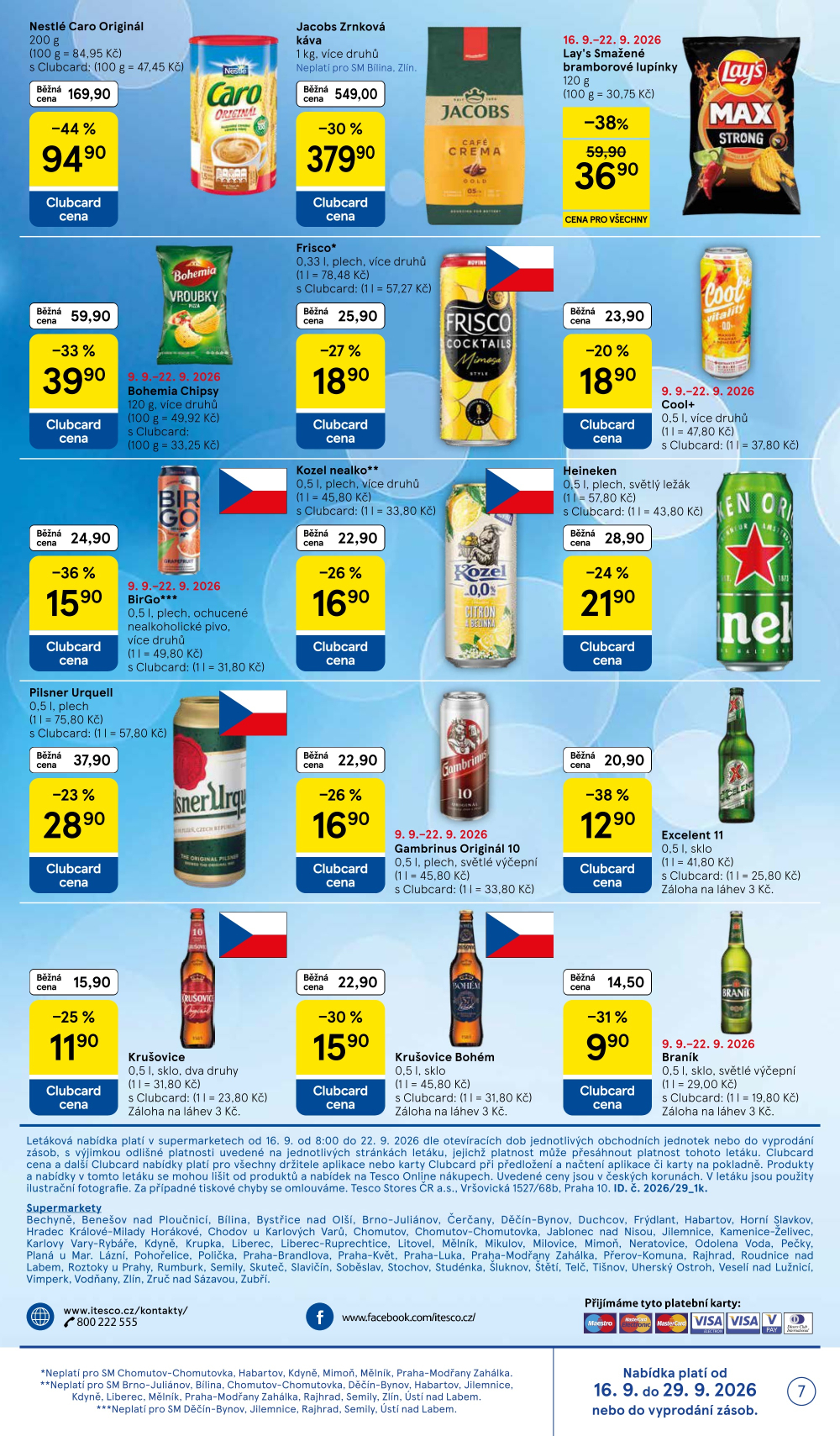 Leták Tesco supermarket leták - strana 7