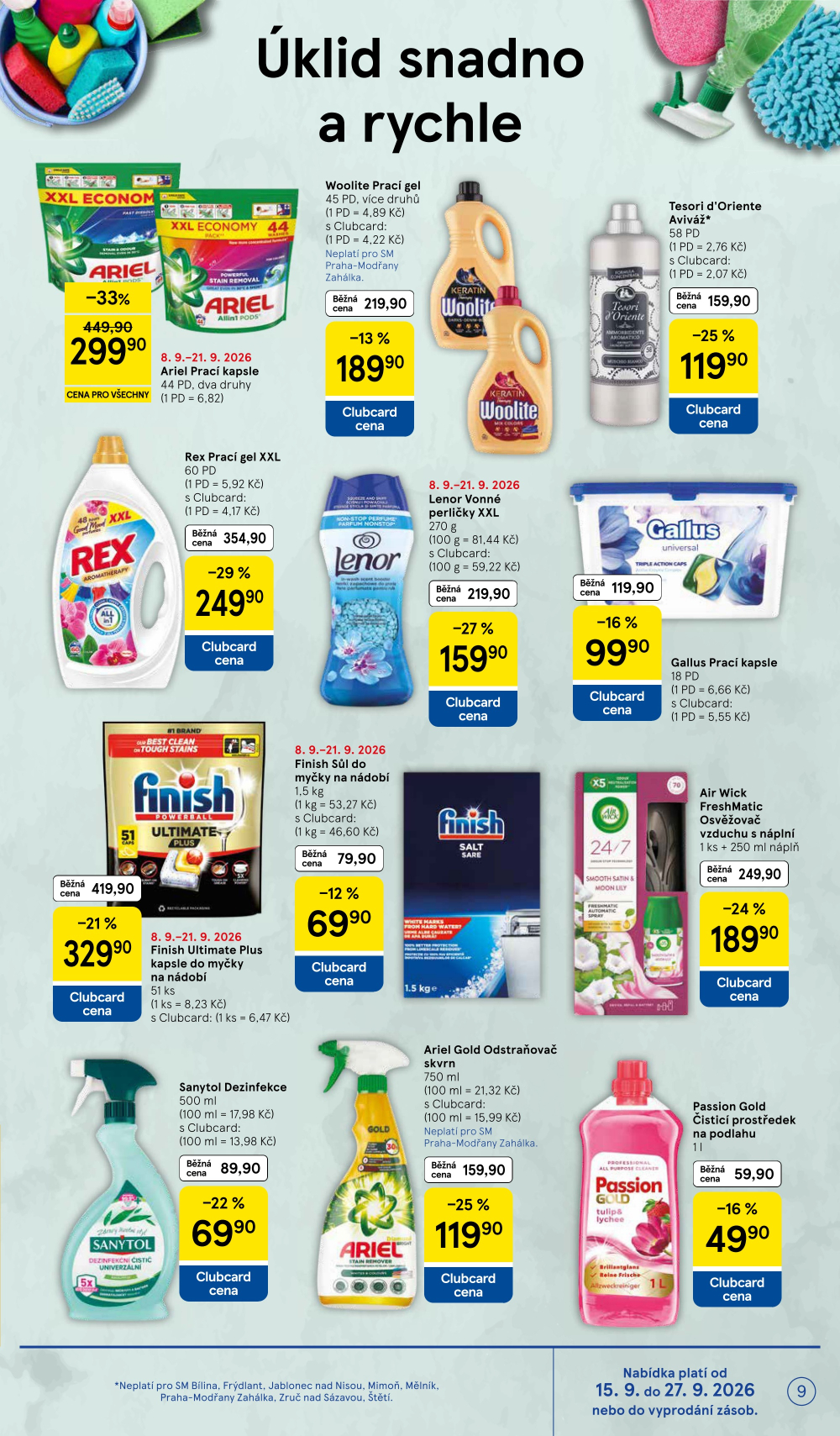 Leták Tesco supermarket leták - strana 9