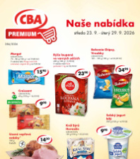 CBA Premium leták